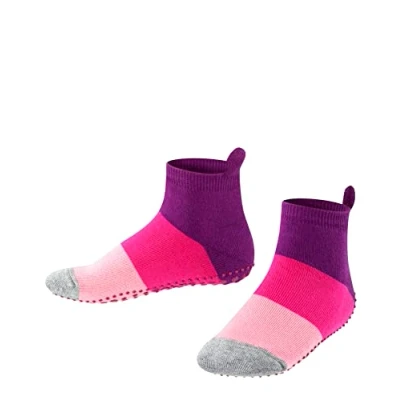 Abbildung von Falke Colour Block Homepads Socken für Kinder, Größe: 23 26, Crocus (6962)