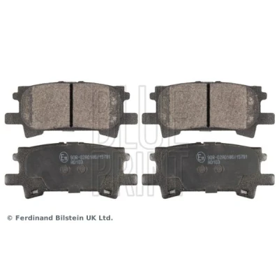 Abbildung von BLUE PRINT ADT342154 Bremsbelagsatz Hinterachse LEXUS: RX II