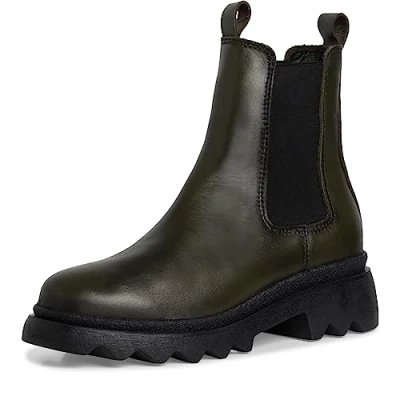Abbildung von Tamaris Stiefelette, Damen, Größe: 36, Olive Schuhe