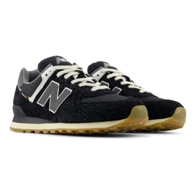 Abbildung von New Balance Unisex Sneaker low, Größe: 41, Black Leder/synthetik