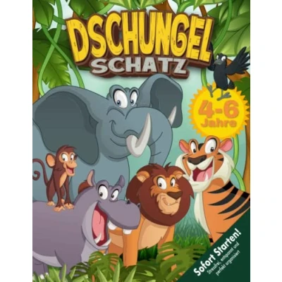Abbildung von Abenteuerlustige Dschungel Schatzsuche Kindergeburtstag 4 6 Jahre: “Der Schatz des Dschungels“ entführt euch in eine aufregende Welt voller Geheimnisse und Abenteuer Los geht‘s! (Bravo Schatzsuche)