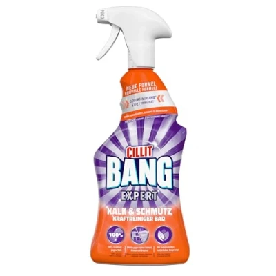 Abbildung von CILLIT BANG Expert Kraftreiniger Kalk und Schmutz Wirkstoffe natürilchen Ursprungs 1 x 750 ml