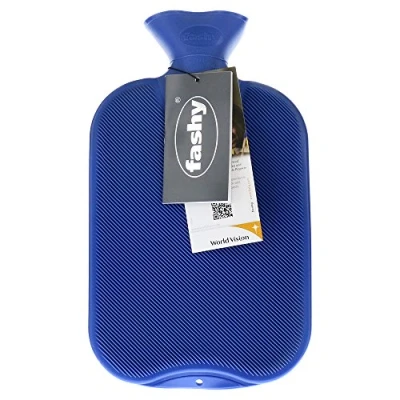 Abbildung von Fashy 6440.54 Wärmflasche Halblamelle, Blau