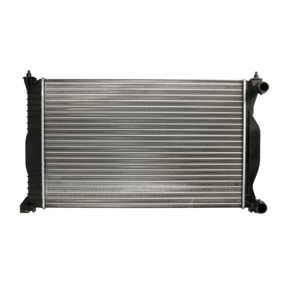 Abbildung von THERMOTEC D7A014TT Kühler, Motorkühlung Aluminium, Kunststoff für Fahrzeuge mit Klimaanlage 632 399 26 Schaltgetriebe Kühlrippen mechanisch gefügt