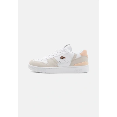 Abbildung von Lacoste Tclip SET Sneaker low, Damen, Größe: 37, White/light pink Schuhe