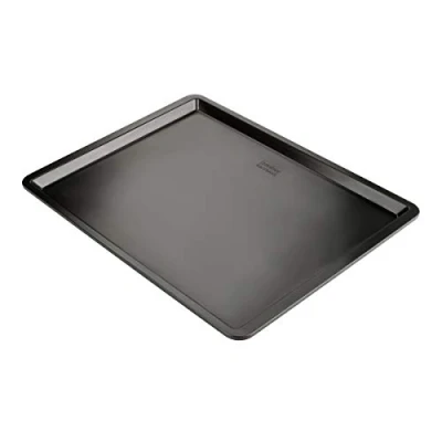 Abbildung von Zenker Black Metallic Back und Plätzchenblech Hitzebeständig bis 230C, 420x320x15mm, 5 Jahre Garantie