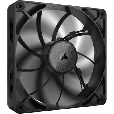 Abbildung von CORSAIR iCUE LINK RX140 MAX 140mm PWM Dicker Lüfters mit System Hub Hochstatischer Druck Liquid Crystal Polymer Magnetisches Kuppellager Doppelpack Schwarz