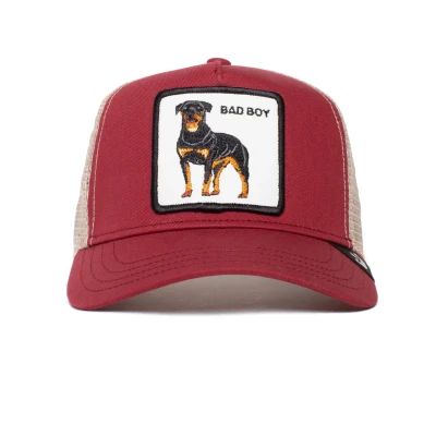 Abbildung von Goorin Bros. Unisex Erwachsene Farm Original Seasonal Snapback Trucker Hat for Men and Women Baseballkappe, Red The Baddest Boy, Einheitsgröße