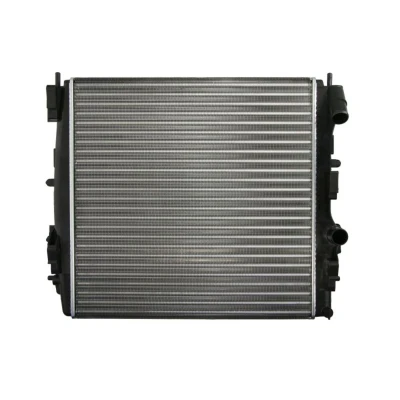 Abbildung von NRF 58317A Kühler, Motorkühlung Aluminium 470 460 34 FULL KIT Kühlrippen mechanisch gefügt RENAULT: Kangoo I