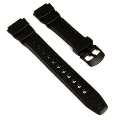 Abbildung von Casio 10360831 Armband aus Harz für Herren, Schwarz (24), Riemen