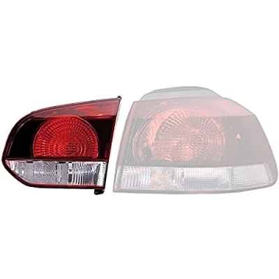 Abbildung von HELLA 2SA 009 923 161 Rückleuchte rechts W16W, W21W 12 klar/rot mit Glühlampen Lampenträger VOLKSWAGEN: GOLF 6