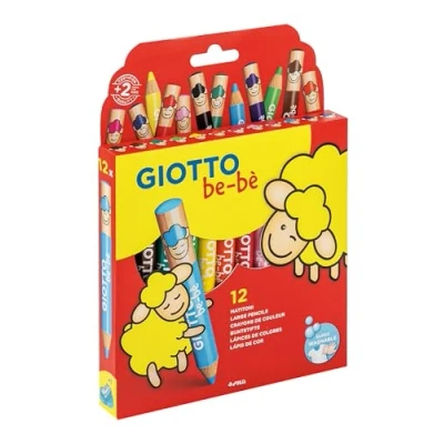 Abbildung von GiottoBebe Buntstifte 12er Pack