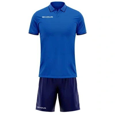 Abbildung von Givova Unisex Kit Street fußball Set, Hellblau/Blau, XL EU