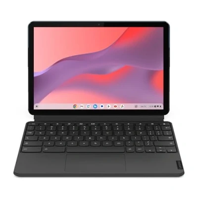 Abbildung von Lenovo Chromebook IdeaPad Duet 3 2 in 1 Tablet 10,1&quot; Full HD Touch Display MediaTek P60T 4GB RAM 64 GB SSD ARM Mali G72 MP3 Grafik Chrome OS QWERTZ blau grau