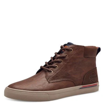 Abbildung von s.Oliver Stiefelette Sneaker high, Herren, Größe: 41, Cognac Schuhe