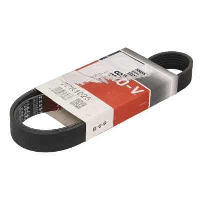 Abbildung von GATES 7PK1025 Keilrippenriemen 1025 7 Polyester, EPDM (Ethylen Propylen Dien Kautschuk) RoadMax Value Line RENAULT: Modus / Grand Modus, CLIO 3