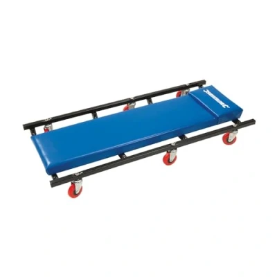 Abbildung von Silverline 783171 Werkstatt Rollbrett 6 Räder, Blau , Schwarz, 915 x 460mm