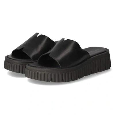 Abbildung von Tamaris Damen Pantolette in schwarz Gr. 41