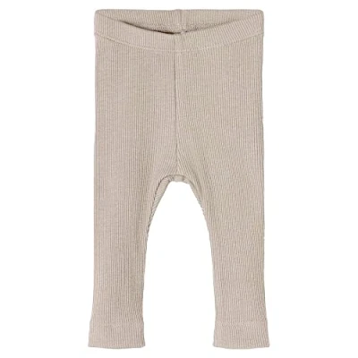Abbildung von Name it Basic Leggings Hosen für Kinder, Größe: 80, Peyote melange