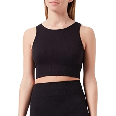 Abbildung von ONLY Damen Onpjaia Life Lounge Cir Short Noos Top, Schwarz, M L EU