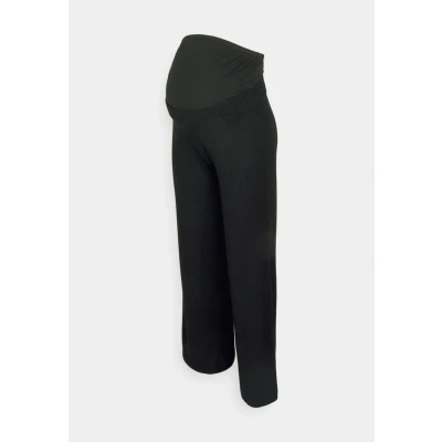 Abbildung von ONLY Maternity Olmemma WIDE PANT Stoffhose, Damen, Größe: XXL, Black