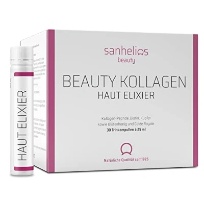 Abbildung von Sanhelios Beauty Kollagen Trinkampullen