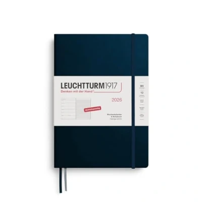 Abbildung von LEUCHTTURM1917 372467 Wochenkalender &amp; Notizbuch Composition (B5) 2026, 12 Monate, Deep Sea, Deutsch