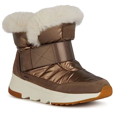 Abbildung von Geox D FALENA B ABX Ankle Boot, Brown, 39 EU
