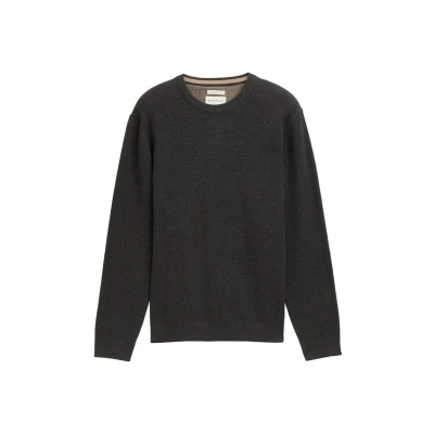 Abbildung von TOM Tailor Strickpullover, Herren, Größe: Small, Black grey melange
