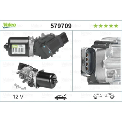 Abbildung von VALEO 579709 Scheibenwischermotor 12 vorne für Links /Rechtslenker ORIGINAL TEIL AUDI: A2