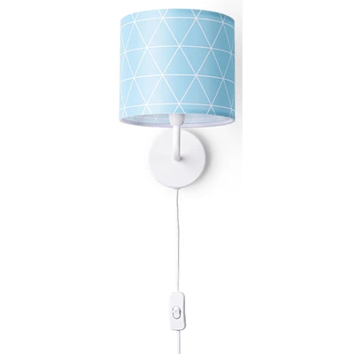 Abbildung von Paco Home Wandleuchte »Stella 401«, 1 flammig, Leuchtmittel E14 ohne Leuchtmittel, Stecker Flur Lampe Wohnzimmer âˆ…18cm Skandi Stil Kabel 3m