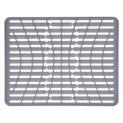 Abbildung von OXO Good Grips Praktische Spülbeckeneinlage aus PVC freiem Silikon groß, Weiß