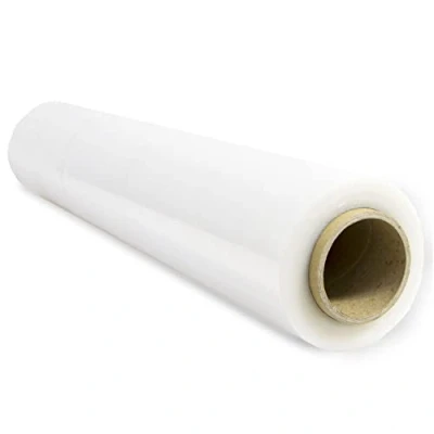 Abbildung von Stretch Verpackungsfolie, transparente Kunststofffolie zum Verpacken, schützende Kunststoffrolle für Versand und Umzug, Rolle von 50 cm bis zu 400 m dehnbar Ofituria (1 Stück)