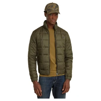 Abbildung von G STAR Meefic Quilted Winterjacke, Herren, Größe: Large, Shadow olive