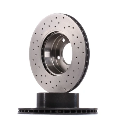 Abbildung von BREMBO XTRA LINE 09.6924.1X Bremsscheibe 296 22 5 gelocht/innenbel. beschichtet hochgekohlt mit Schrauben BMW: Saloon, Touring