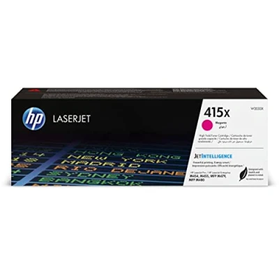 Abbildung von HP 415X (W2033X) Magenta Original Toner mit hoher Reichweite für LaserJet Pro M454, M479, XL
