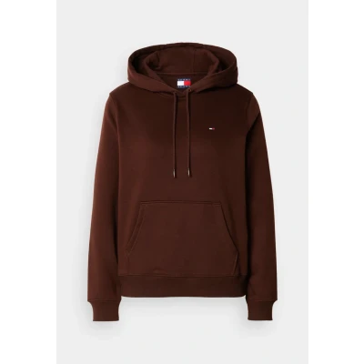 Abbildung von Tommy Jeans FLAG Sweatshirt, Damen, Größe: 42, Rich brown