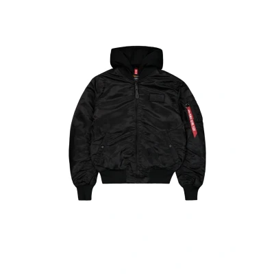 Abbildung von Alpha Industries MA1 ZH BACK Print Bomberjacke, Größe: XS, Black white