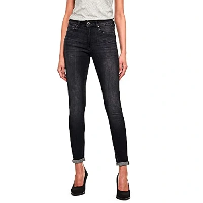 Abbildung von G Star HIGH Jeans Skinny Fit, Damen, Größe: 23x28, Worn in coal