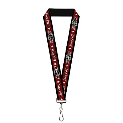 Abbildung von Buckle Down Unisex Erwachsene Lanyard 1.0 Dalmatians Running/Paws Black/Gray/White/bla Schlsselanhnger, Mehrfarbig, Einheitsgröße
