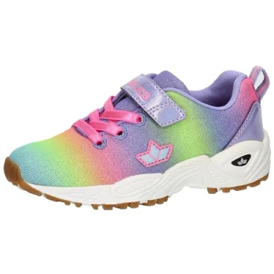 Abbildung von LICO Florina Sneaker low für Kinder, Größe: 38, Lila/rosa/tuerkis Schuhe