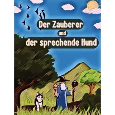 Abbildung von der Zauberer und Sprechende Hund: Ein Buch über Mut Freundschaft für Kinder