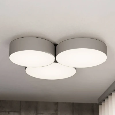 Abbildung von EGLO Deckenleuchte »BARBANO Z«, 3 flammig, Leuchtmittel LED Modul fest integriert, ZigBee, App und Sprachsteuerung Alexa, RGB, dimmbar, Deckenlampe