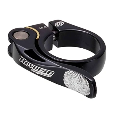 Abbildung von Reverse Long Life Sattelklemme mit Schnellspanner 34.9mm schwarz
