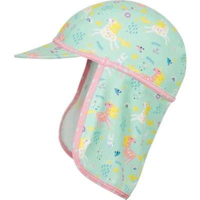 Abbildung von Playshoes Unisex Kinder Uv schutz Mütze Badekappe Kopfbedeckung, Einhorn, 53 EU