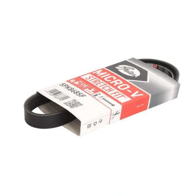 Abbildung von GATES Micro V Stretch Fit 5PK868SF Keilrippenriemen 868 5 PA (Polyamid), EPDM (Ethylen Propylen Dien Kautschuk) FORD: FOCUS 2, 3