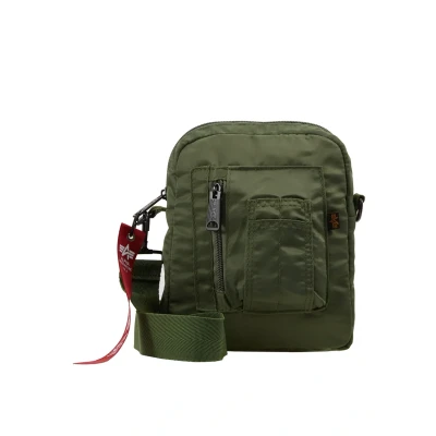 Abbildung von Alpha Industries Unisex Crew Carry BagAlph Umhängetasche Tasche, Sage Green