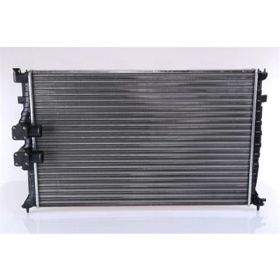 Abbildung von NISSENS 63734 Kühler, Motorkühlung Aluminium 640 398 38 Kühlrippen mechanisch gefügt PEUGEOT: 406 Coupe