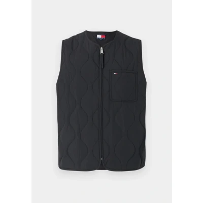 Abbildung von Tommy Jeans VEST Weste, Herren, Größe: 60, Black