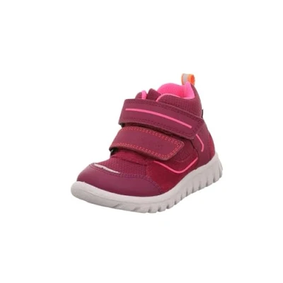 Abbildung von Superfit SPORT7 MINI Stiefelette für Kinder, Größe: 24, Rot/pink Schuhe